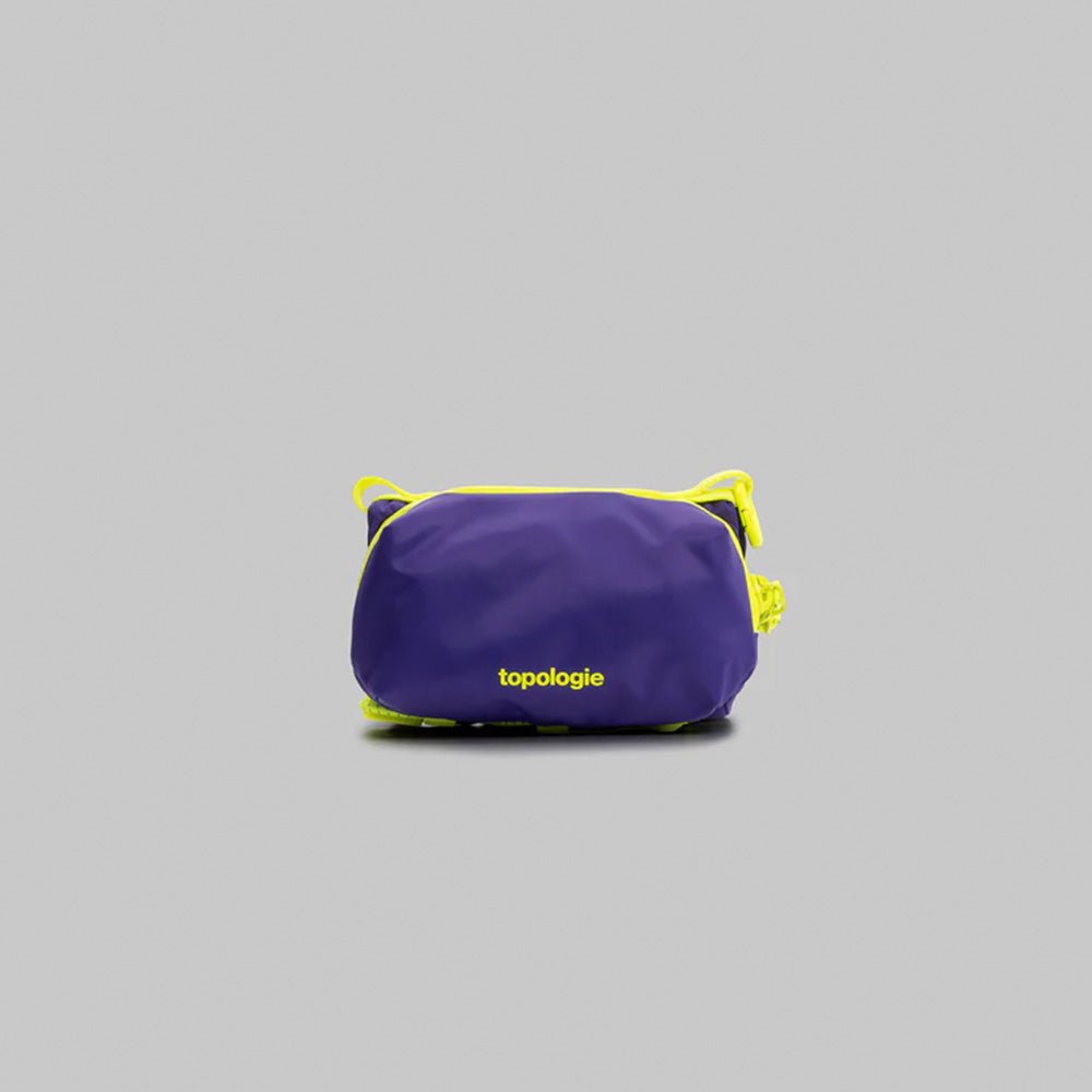 Bolso para Botella Mini Sacoche Morado Eléctrico / Amarillo Neón