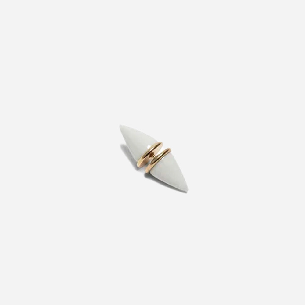 Boucle d'oreille double mini-pointe