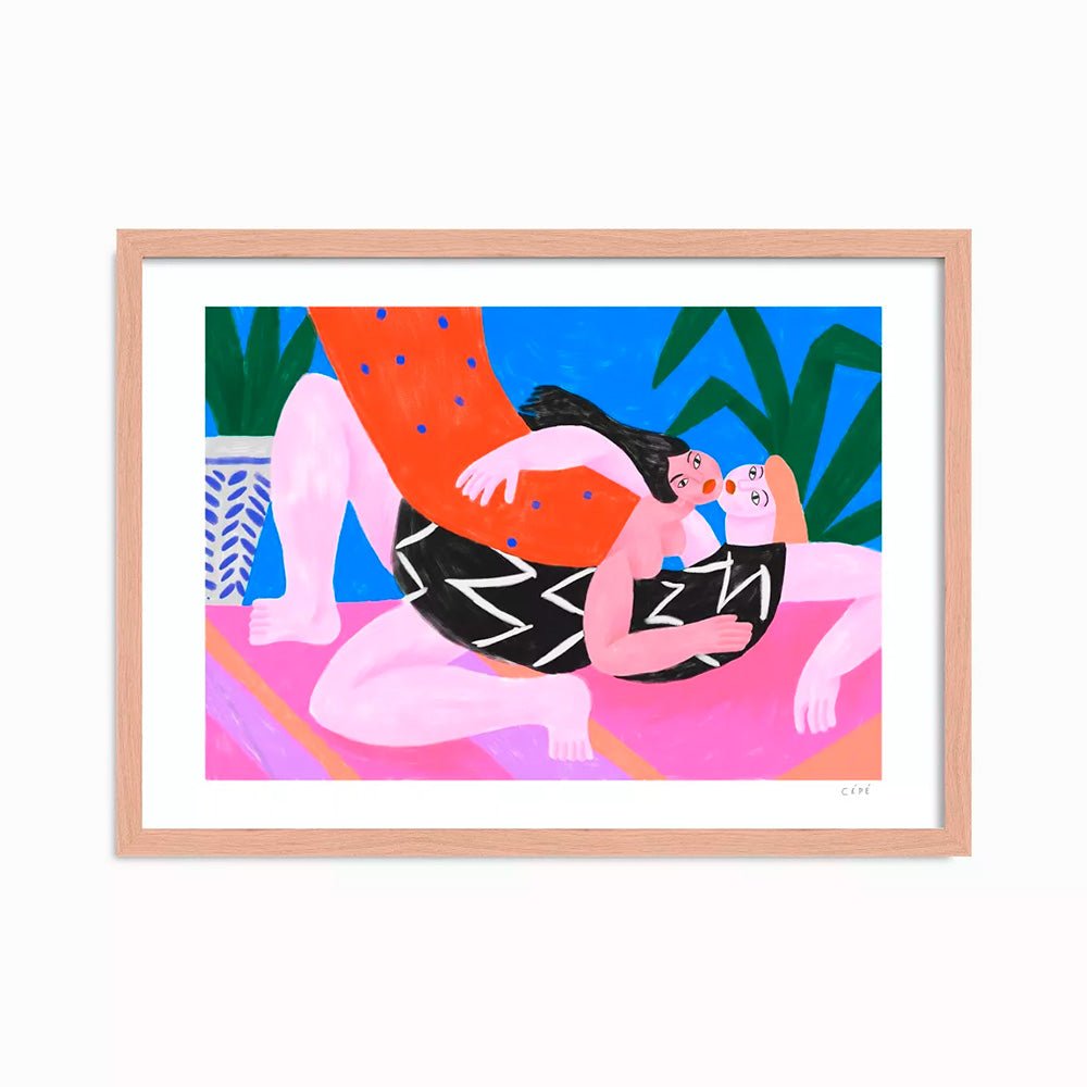 Motivo de Amor Lámina Impresión Digital