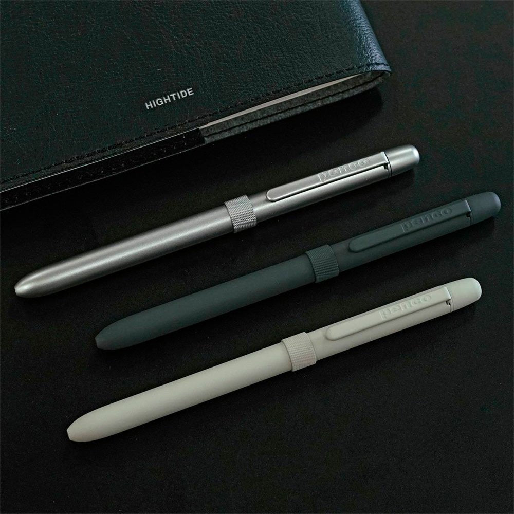 Stylo multiple gris anthracite