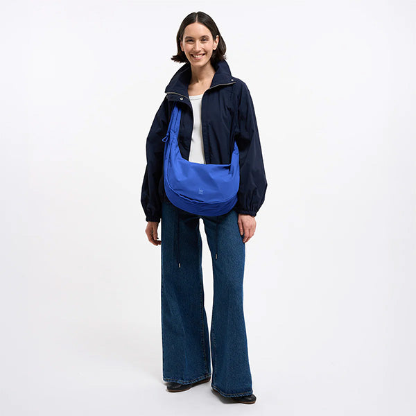 Moon Bag Ruffle Cobalt
