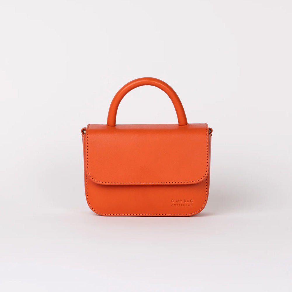 Nano Bag Tangerine Classic Leather