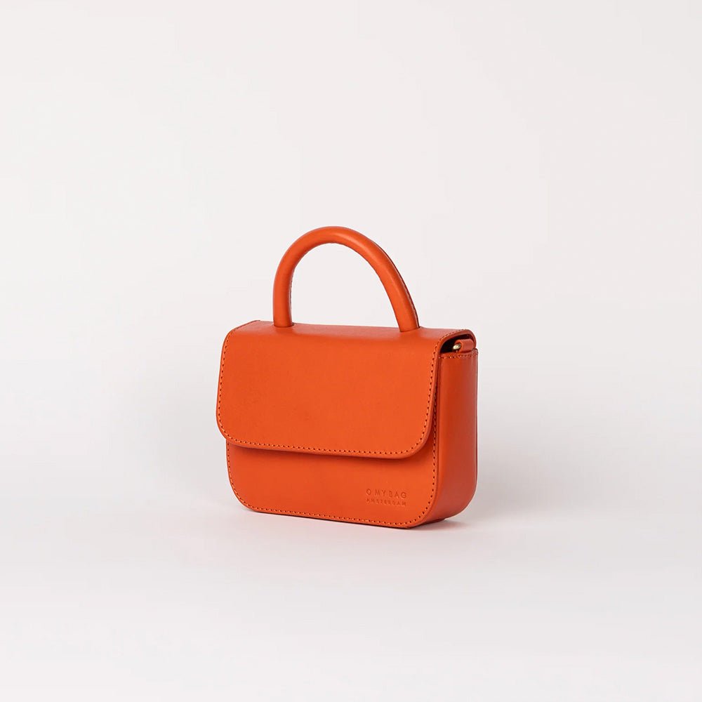 Nano Bag Tangerine Classic Leather