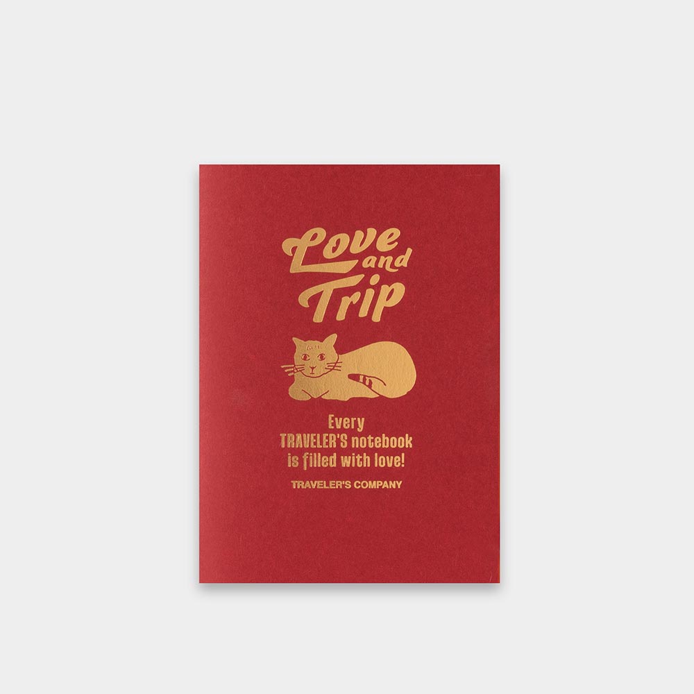 TRAVELER'S notebook LOVE AND TRIP Refill - Passport Size