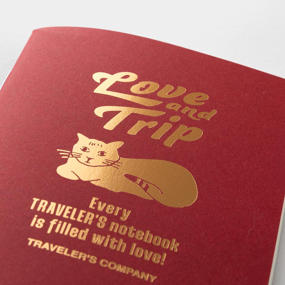 TRAVELER'S notebook LOVE AND TRIP Recambio - Tamaño Pasaporte