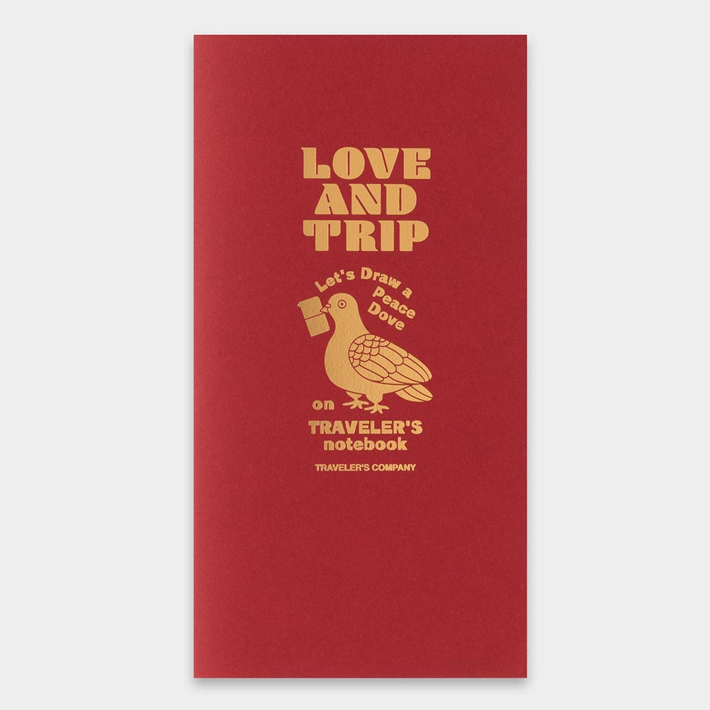 TRAVELER'S notebook LOVE AND TRIP Refill - Regular Size