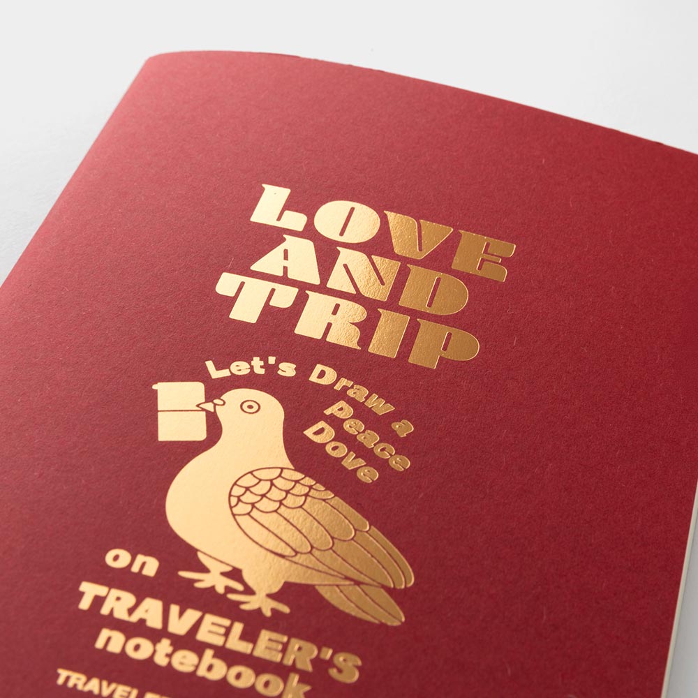 TRAVELER'S notebook LOVE AND TRIP Recambio - Tamaño Regular