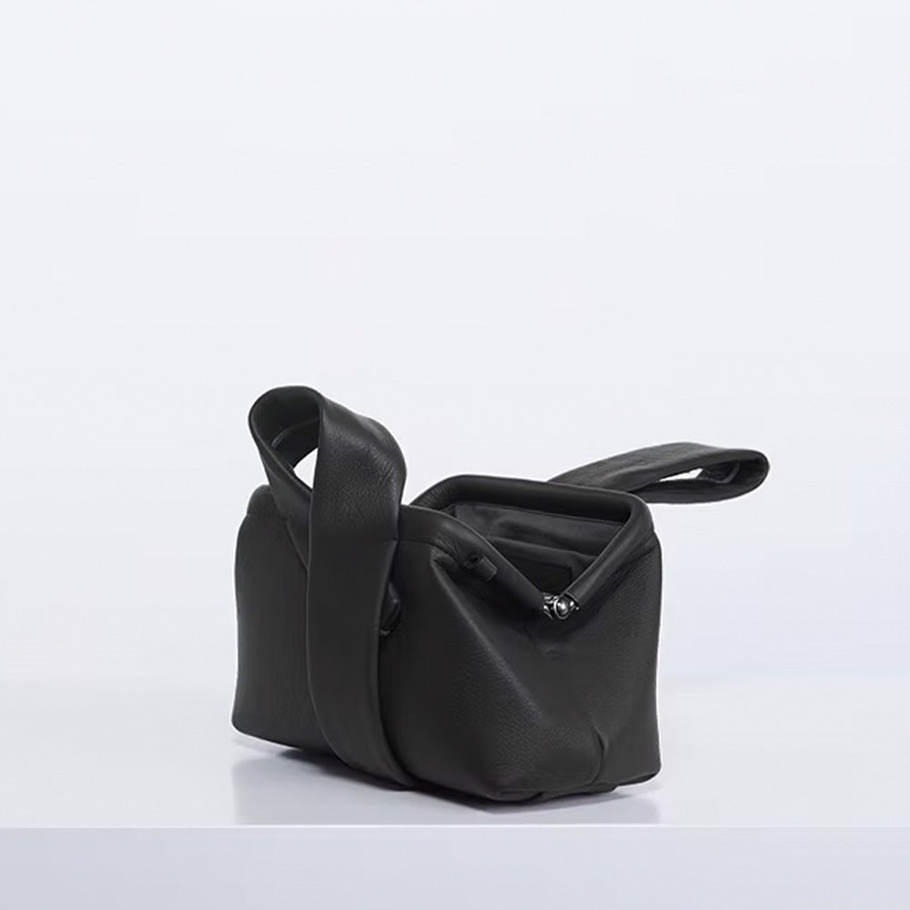 Sac de rêve en cuir noir Nova