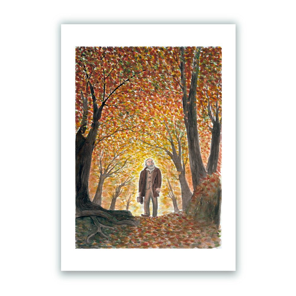 Otoño Impresión Giclée A4