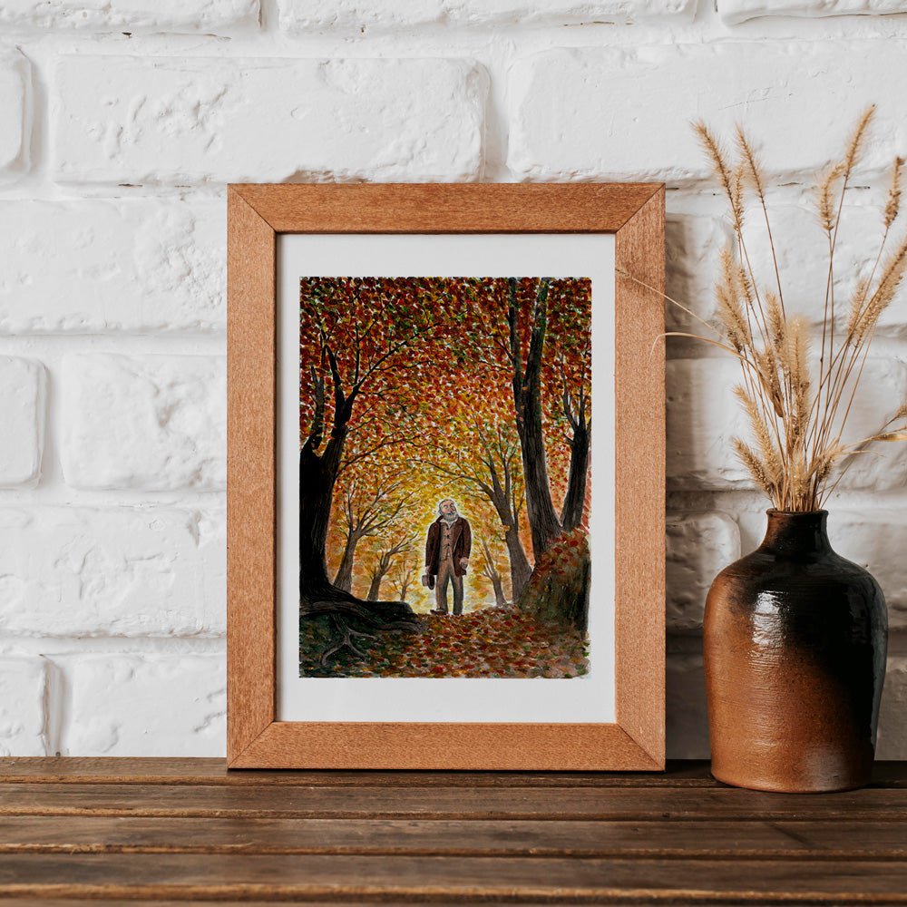 Otoño Impresión Giclée A4