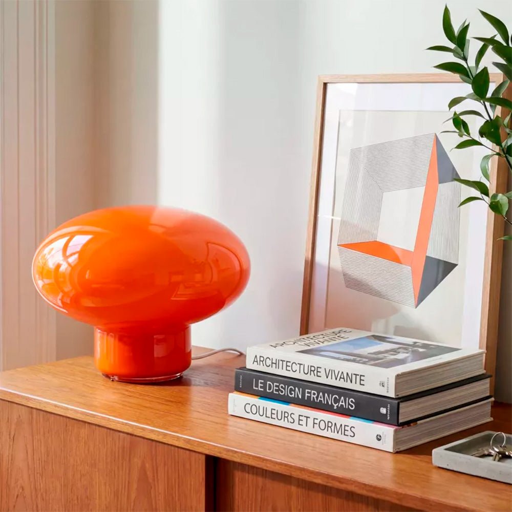 Pop Ovalie XXL Table Lamp - Orange