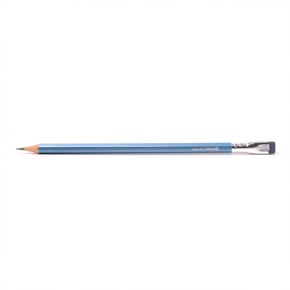 Lápiz Blackwing Pearl Azul Gráfito Medio