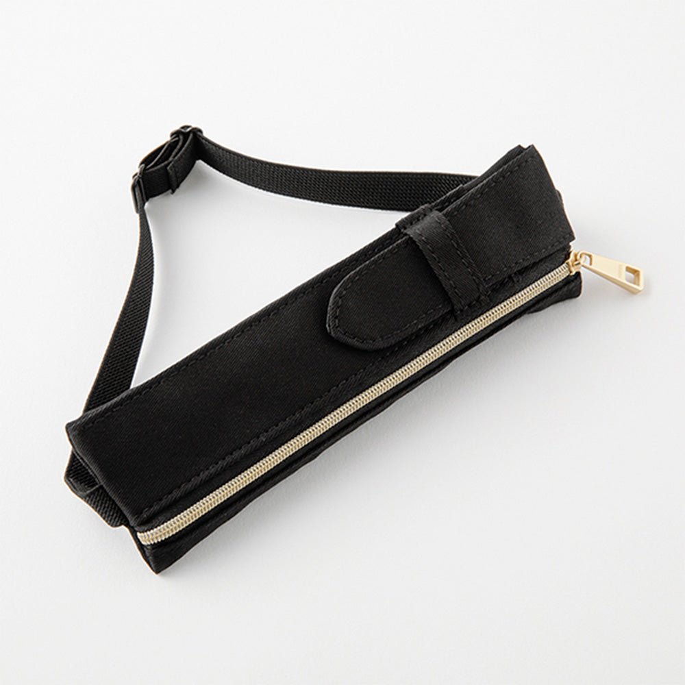 Book Band Pen Case (B6 - A5) Negro