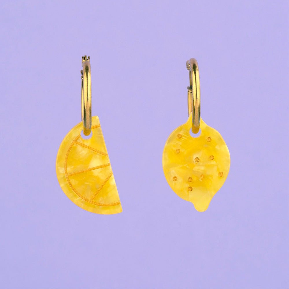 Pendientes Limón