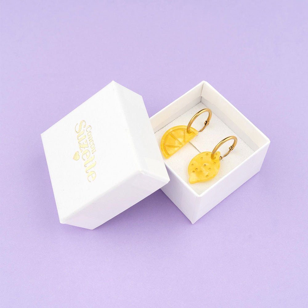 Pendientes Limón
