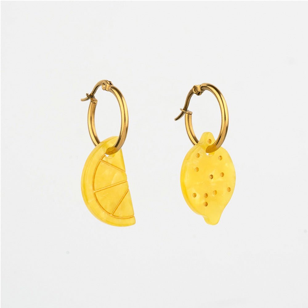Pendientes Limón