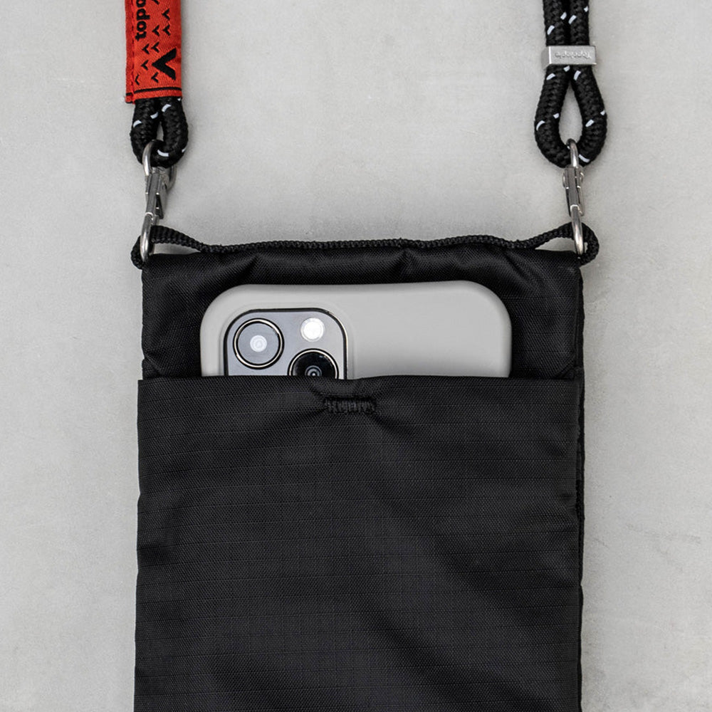 Sacoche de téléphone or métallisé