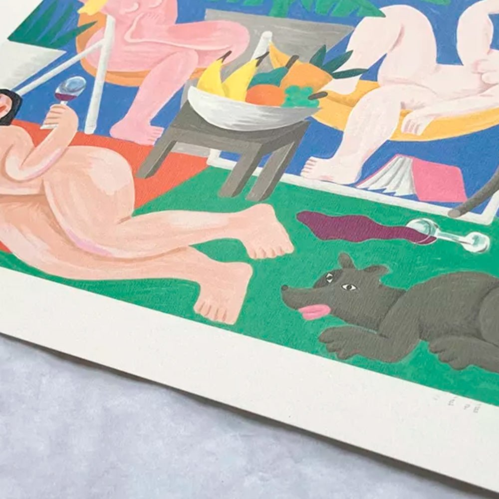 Picnic Lámina Impresión Digital