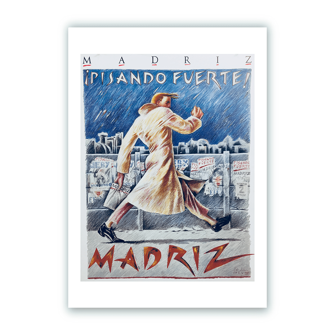 Pisando Fuerte Impresión Giclée