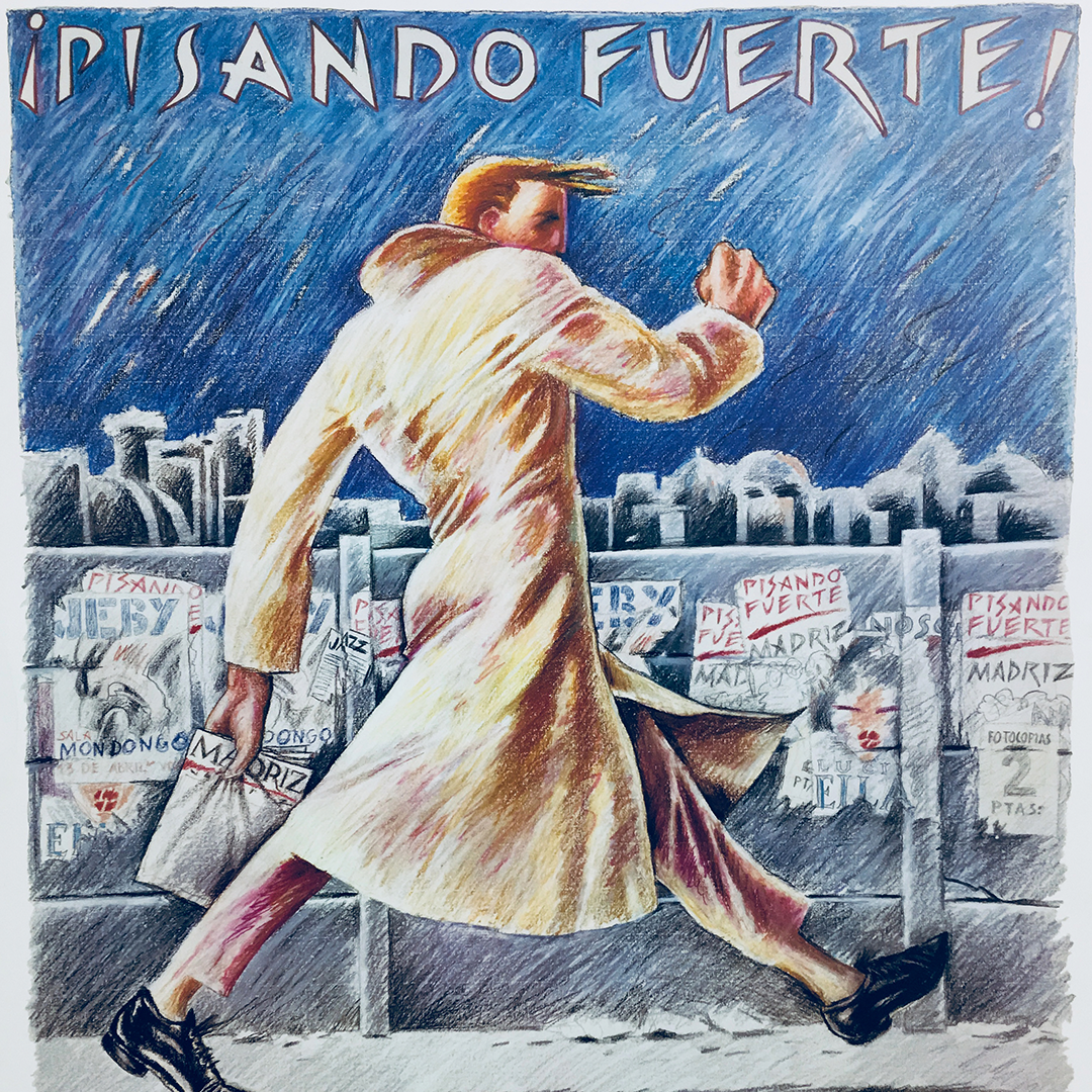 Pisando Fuerte Impresión Giclée