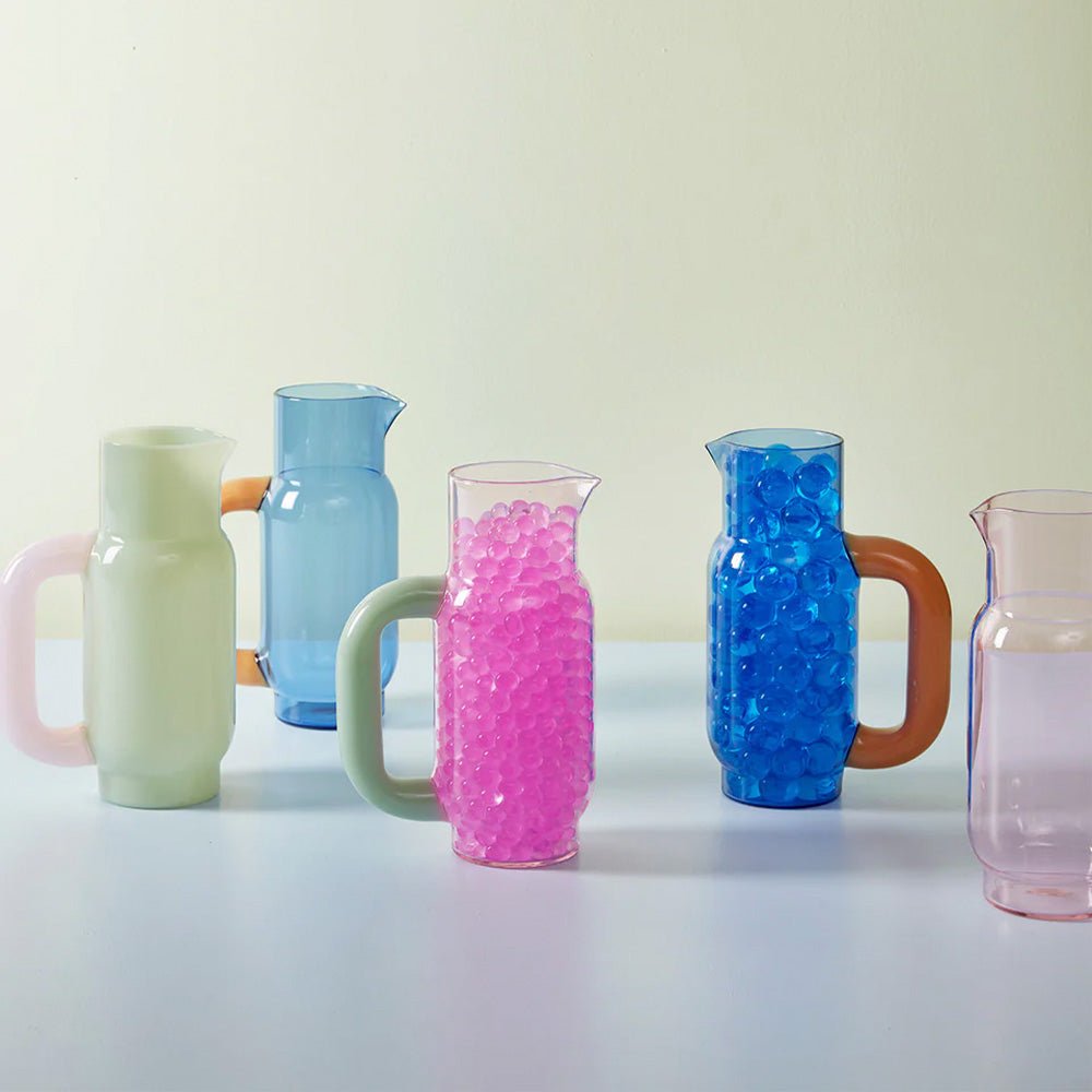 Jarra Pitcher Azul / Ámbar