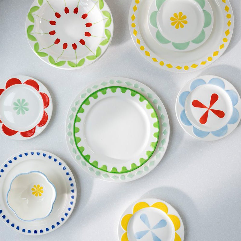 Platos Folk Medium (set de 4)