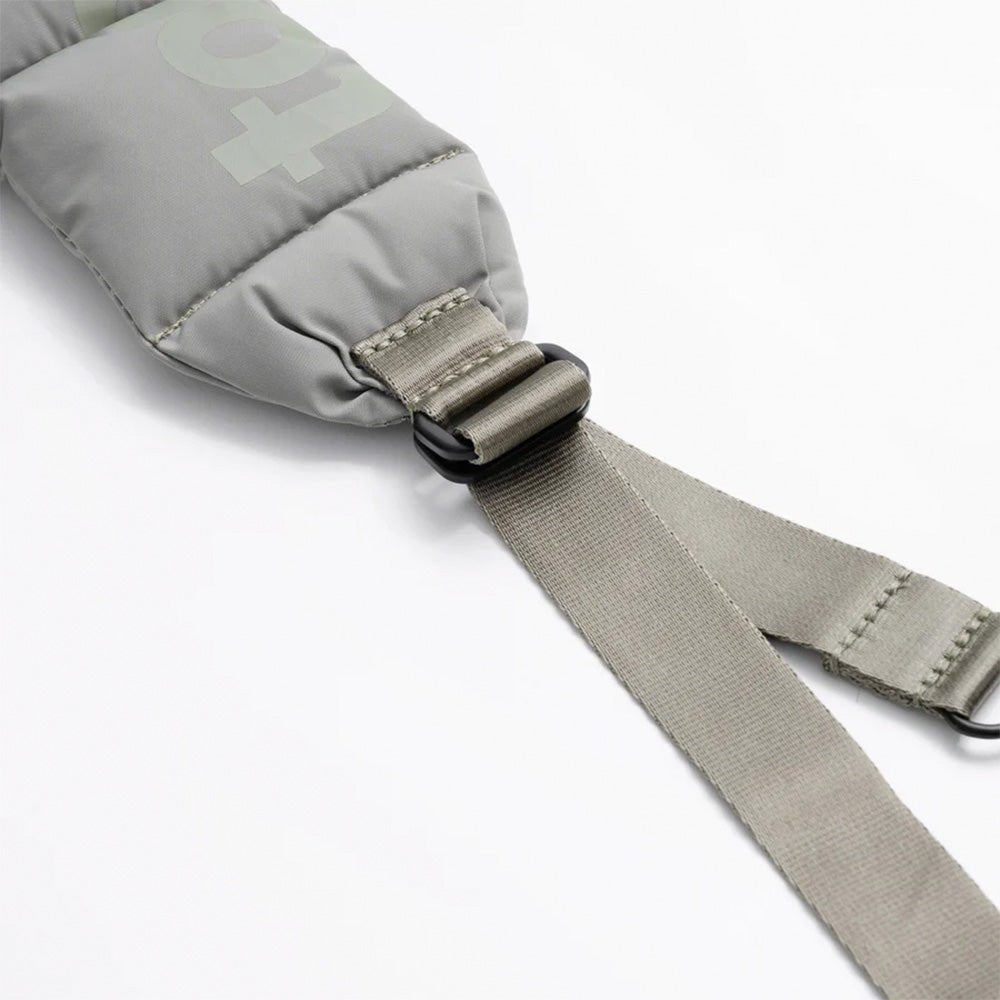 Puffer Strap Red Tech Sateen