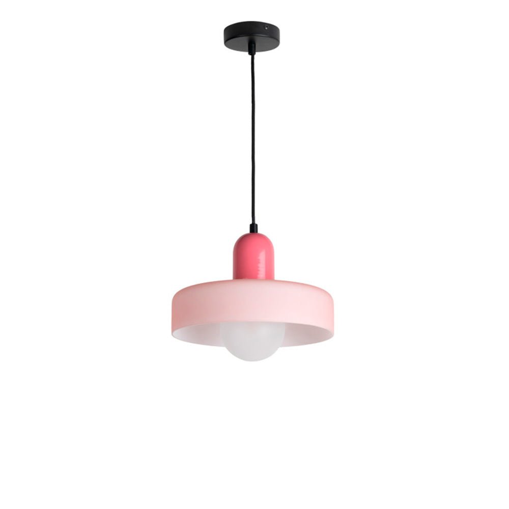 Pedant Lamp Opaco Grato Rose Tan & Soft Pink