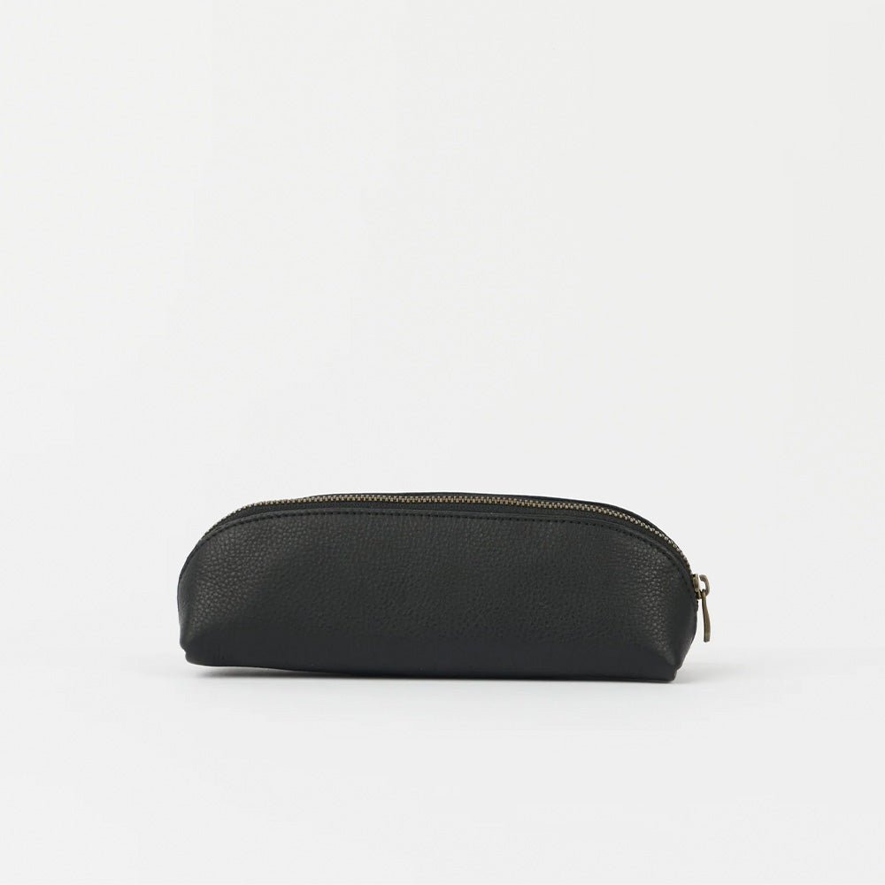 Estuche Pequeño Soft Grain Leather Black