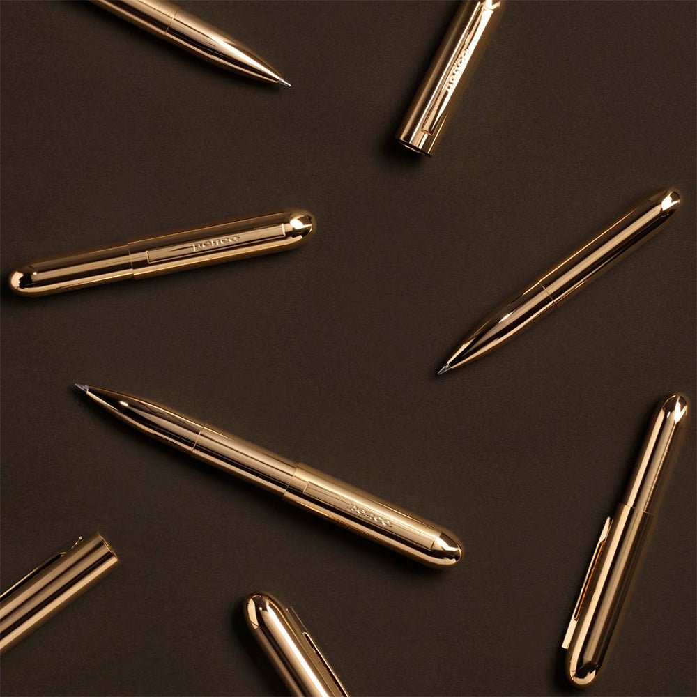 Perfection Brass Ballpoint Pen / Gold