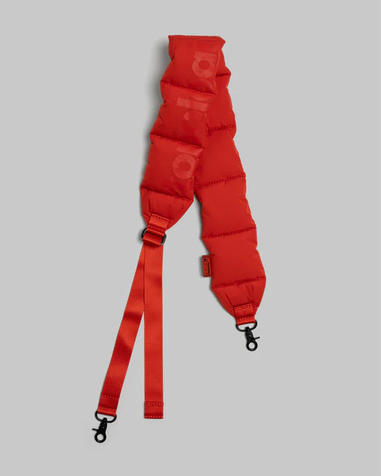 Puffer Strap Topologie Red Tech Sateen