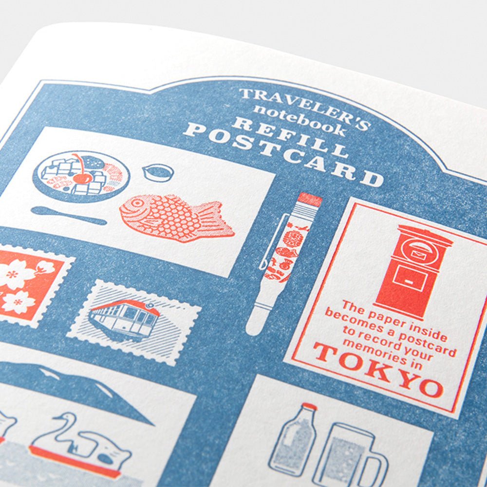 TRAVELER'S notebook - Refill Postcard TOKYO Limited Edition