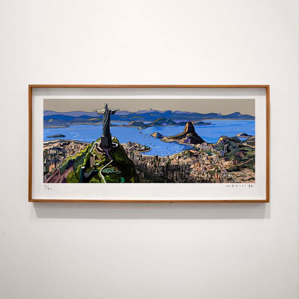 Panoramic Río de Janeiro Fine Art Print 85x43
