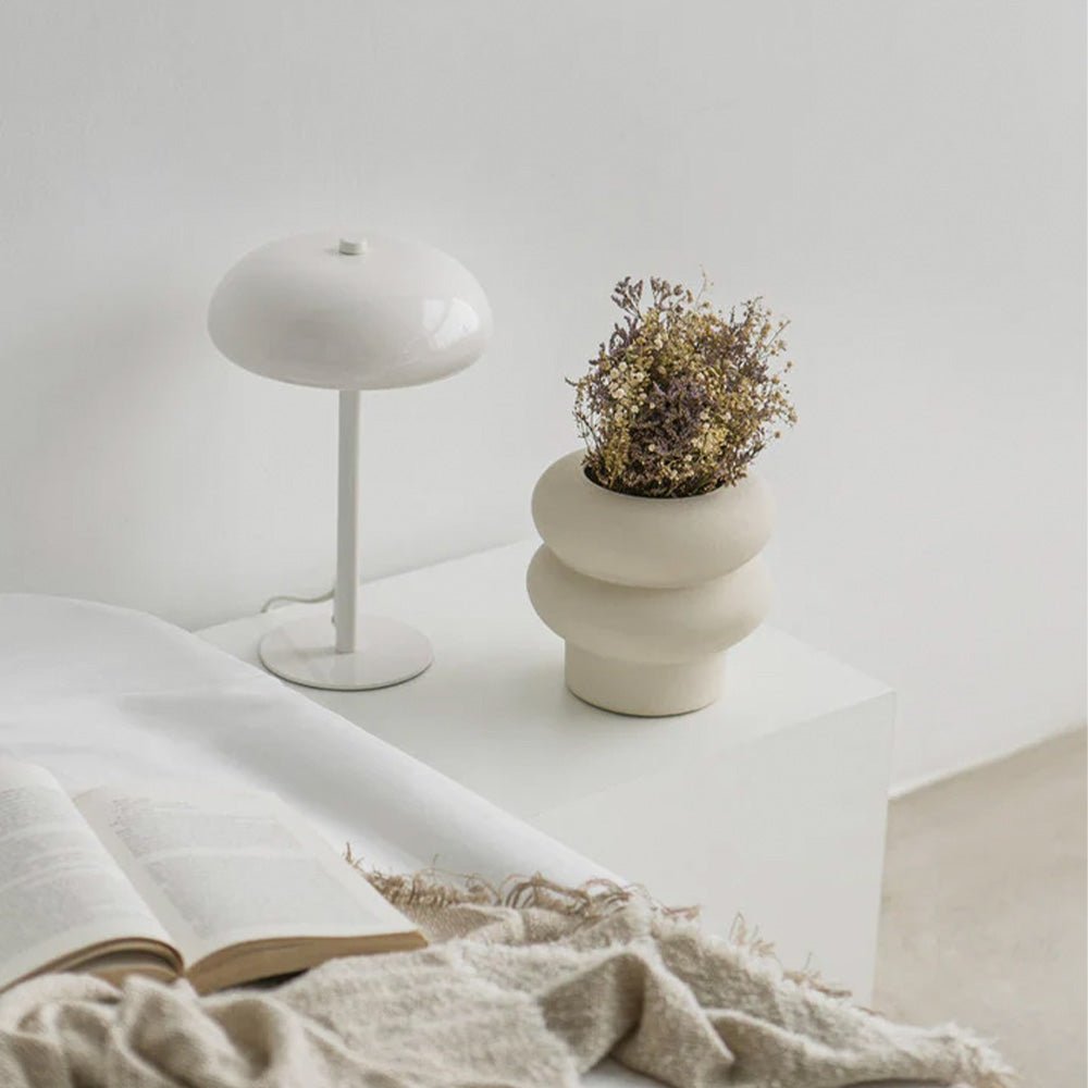 Ripple Small Blue Light Vase