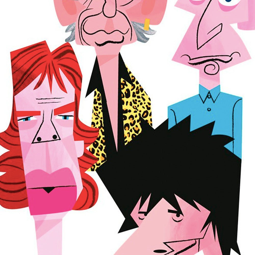 The Rolling Stones Fine Art Print