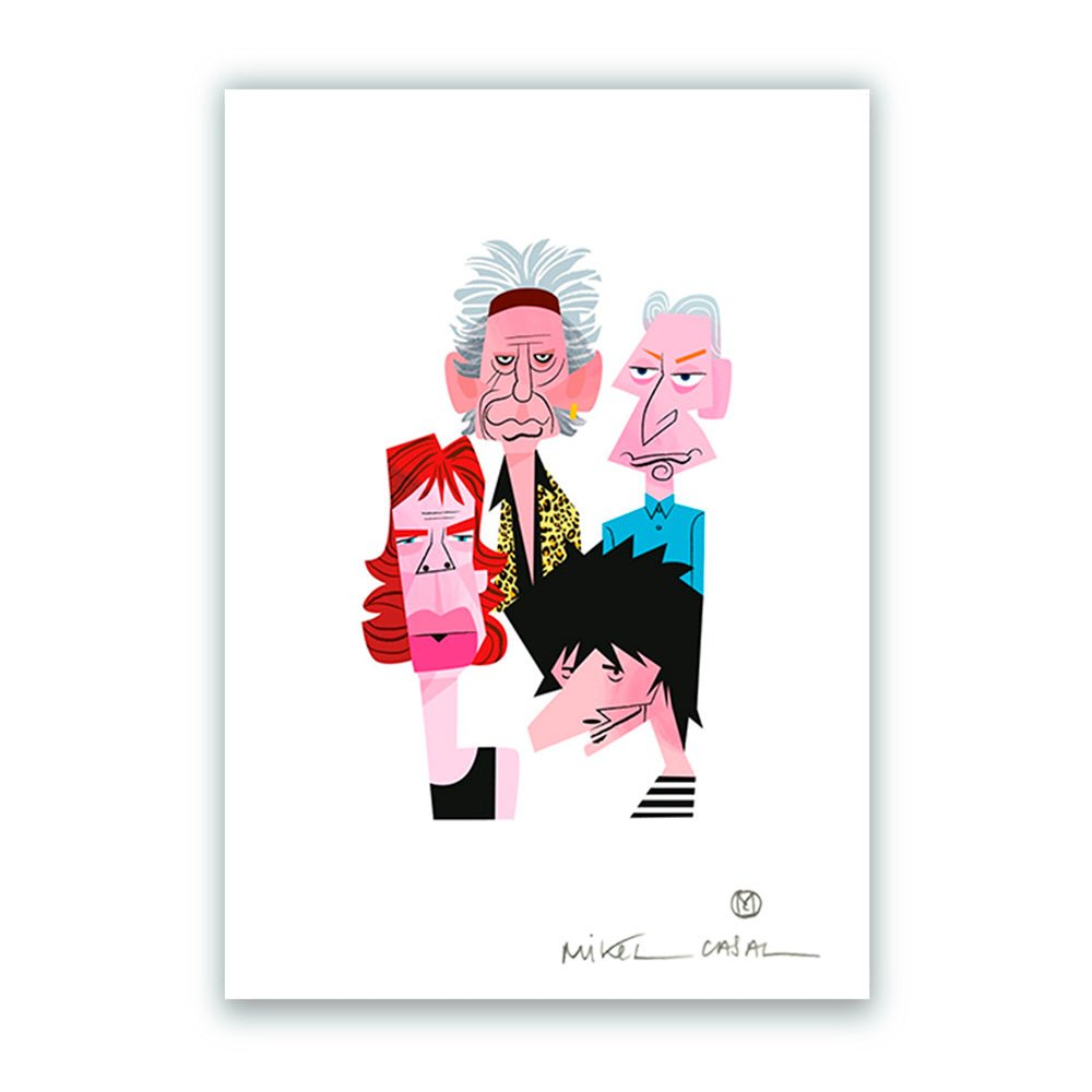 The Rolling Stones Fine Art Print