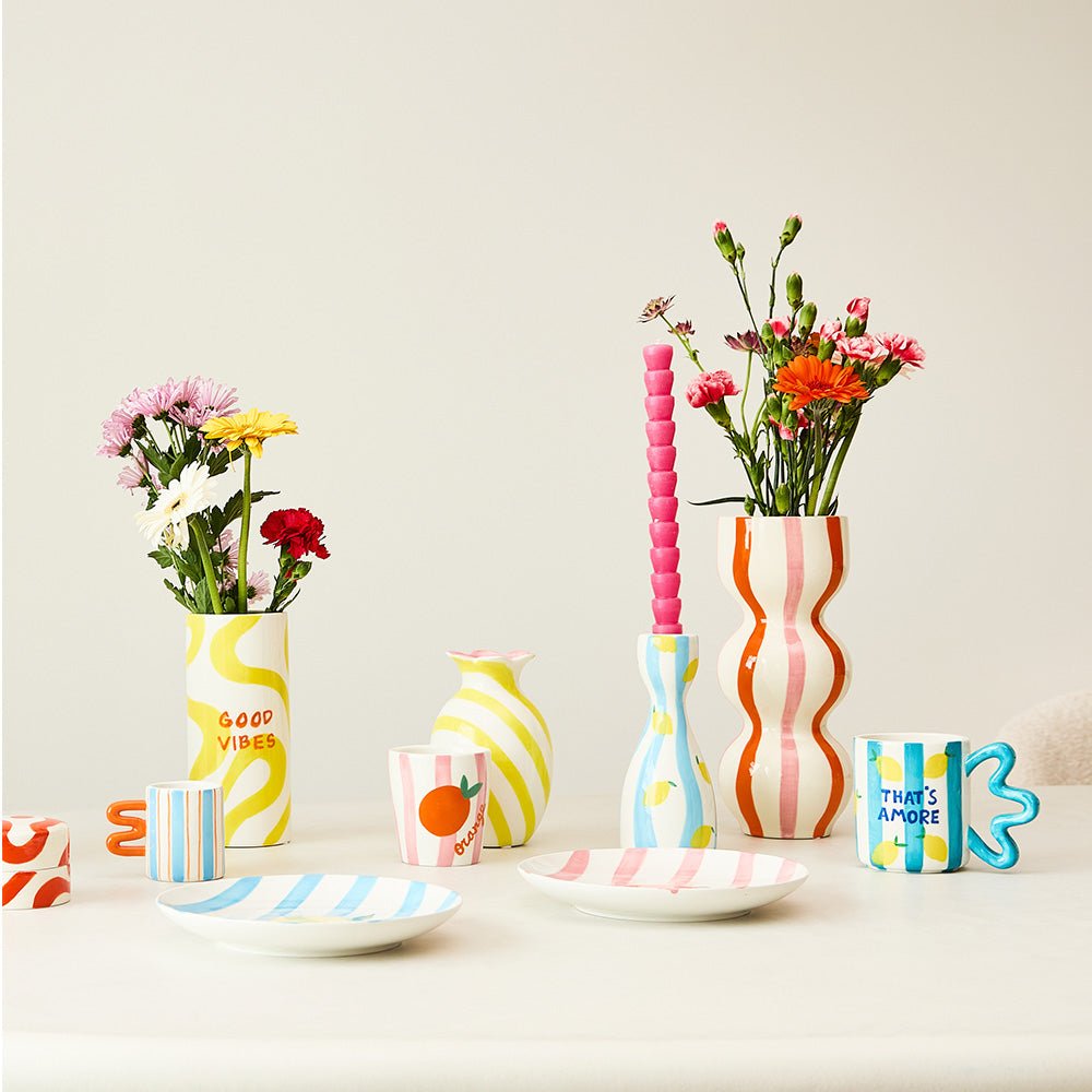 Vase Raquelita - Rayas Bailarinas