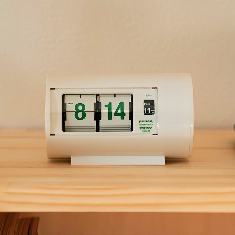 Desk Clock White