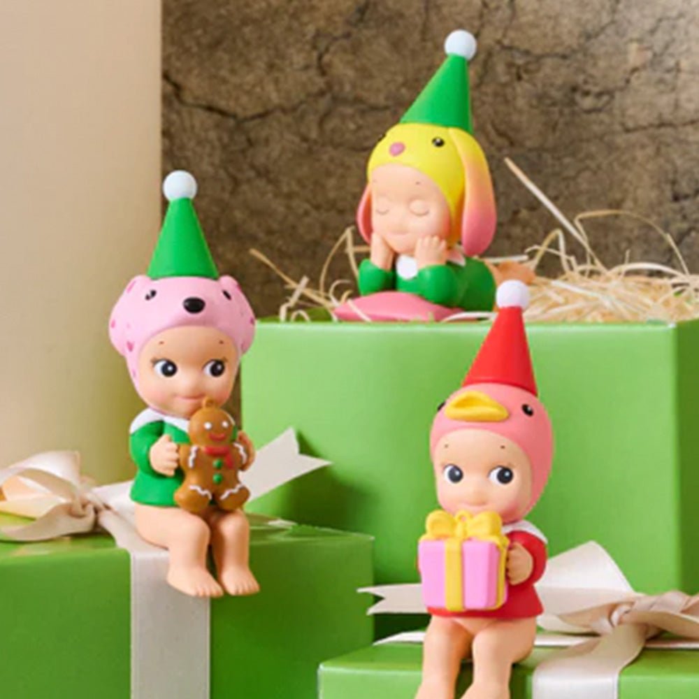 Figurine Sonny Angel, série Père Noël, Petit Assistant