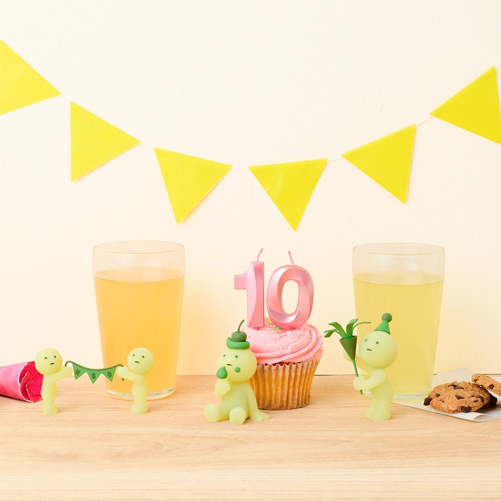 Smiski Brilla en la Oscuridad Serie Birthday