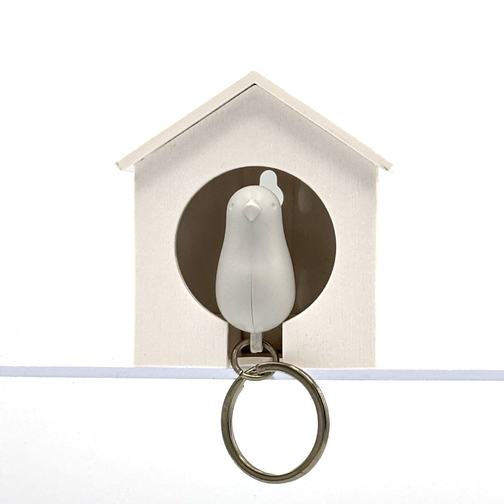 Sparrow Keyring White White