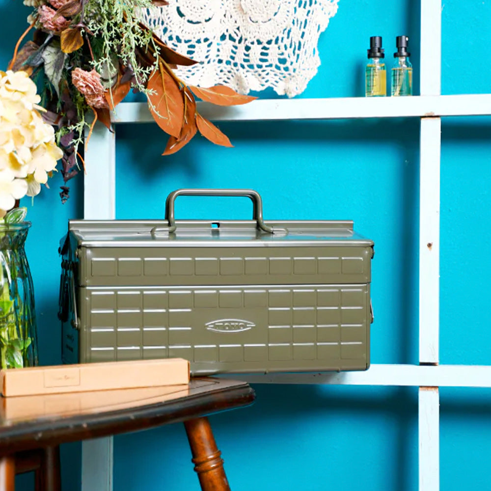 Caja de Herramientas ST- 350 Verde Militar