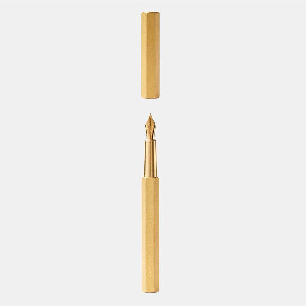 Classic Revolve Fountain Pen Brass M Nib