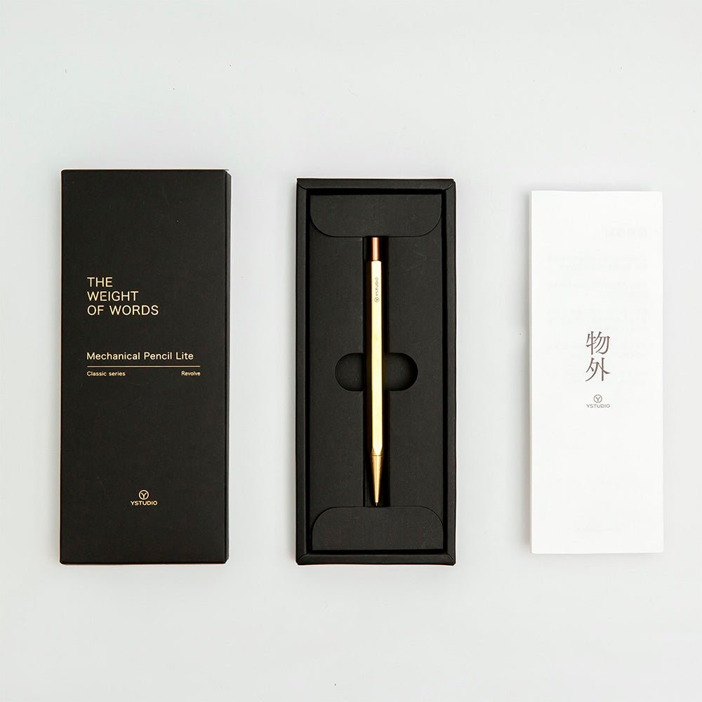 Classic Revolve - Portaminas Lite (Brass)