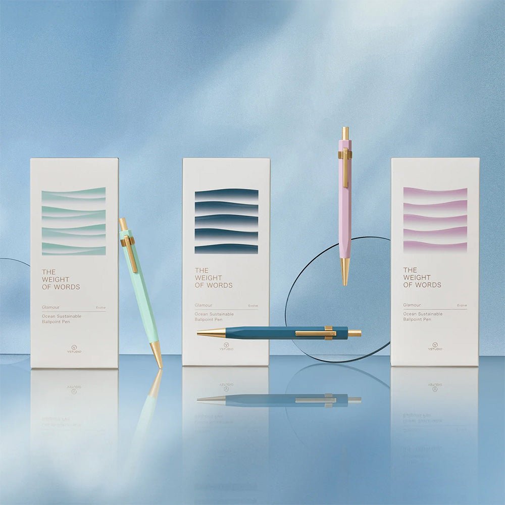 Glamour Evolve Ocean Sustainable Ballpoint pen Teal Green