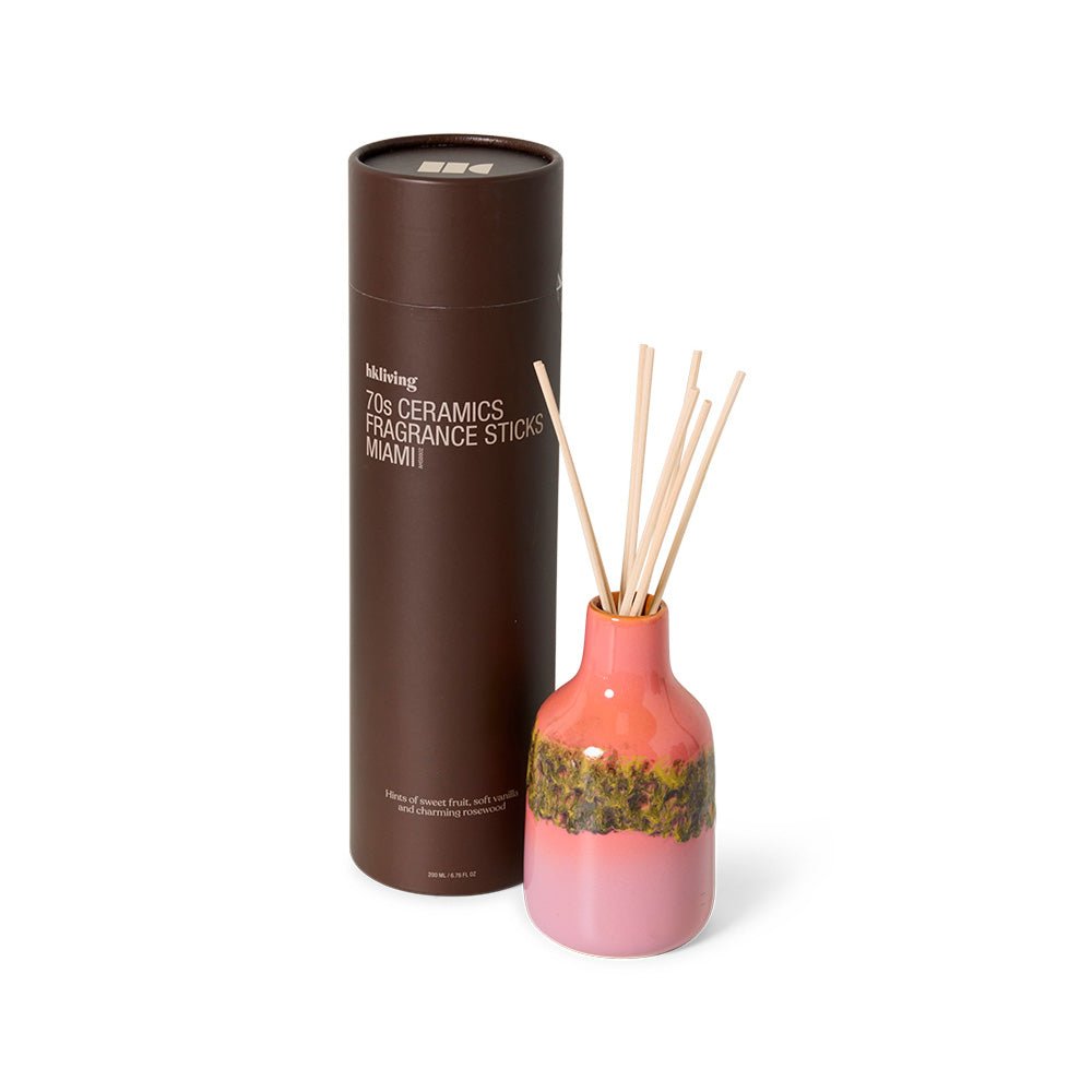 70s Ceramics: Fragrance Sticks Miami