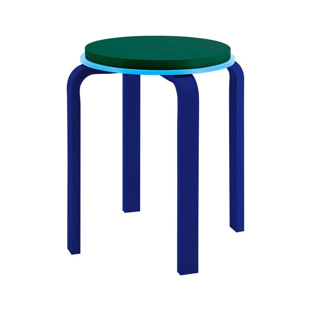 Tabouret Max Blue