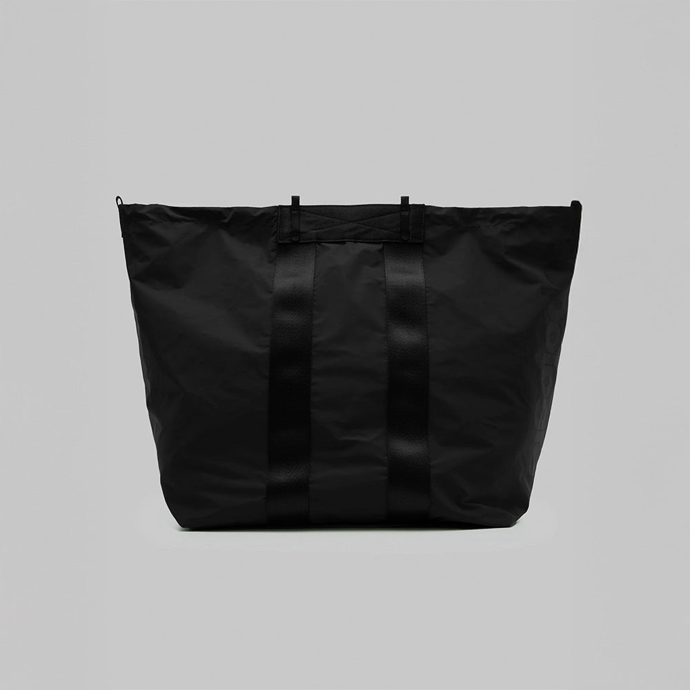 Summit Tote Large Black Tech Sateen