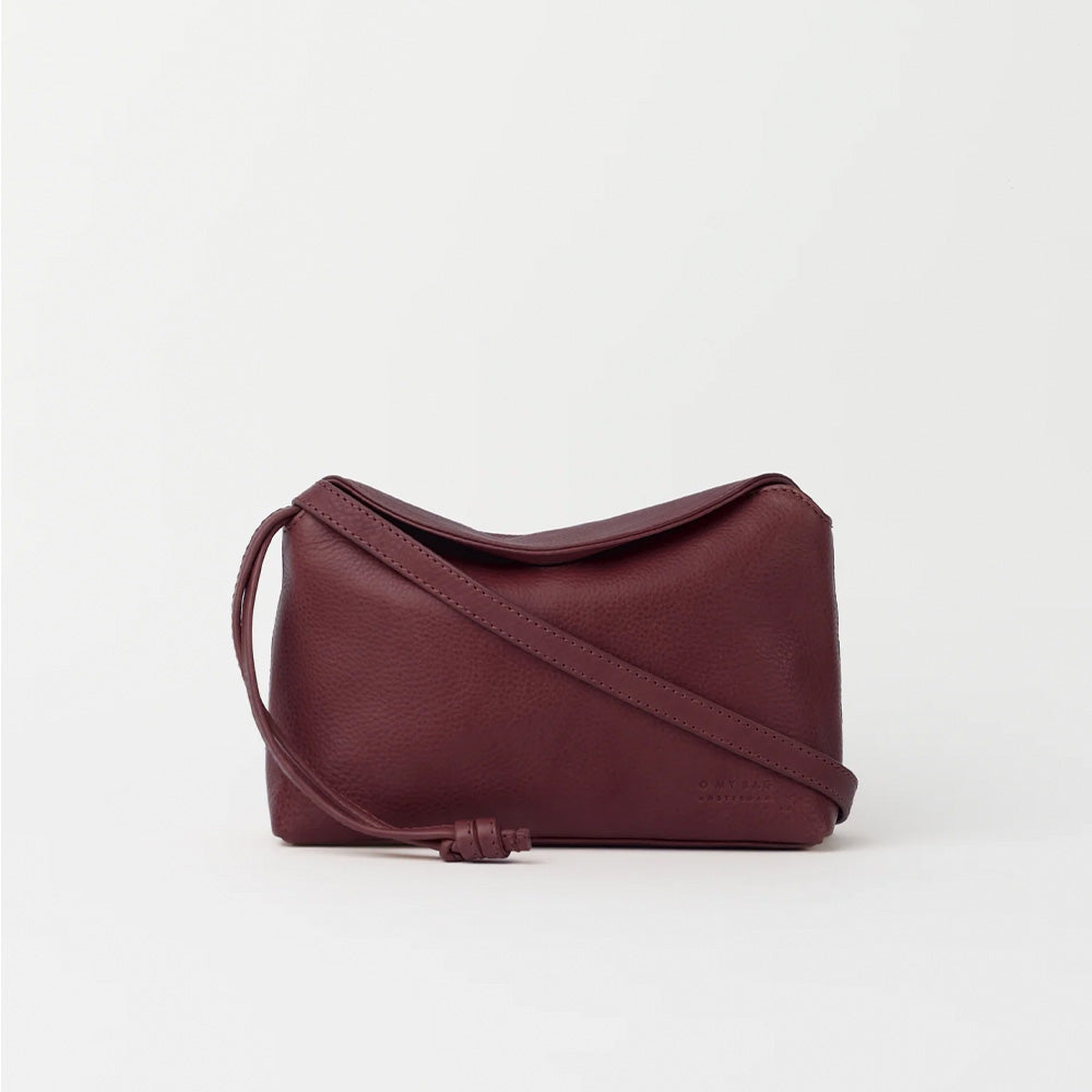 Bolso Sienna Mini Soft Grain Leather Dark Cherry