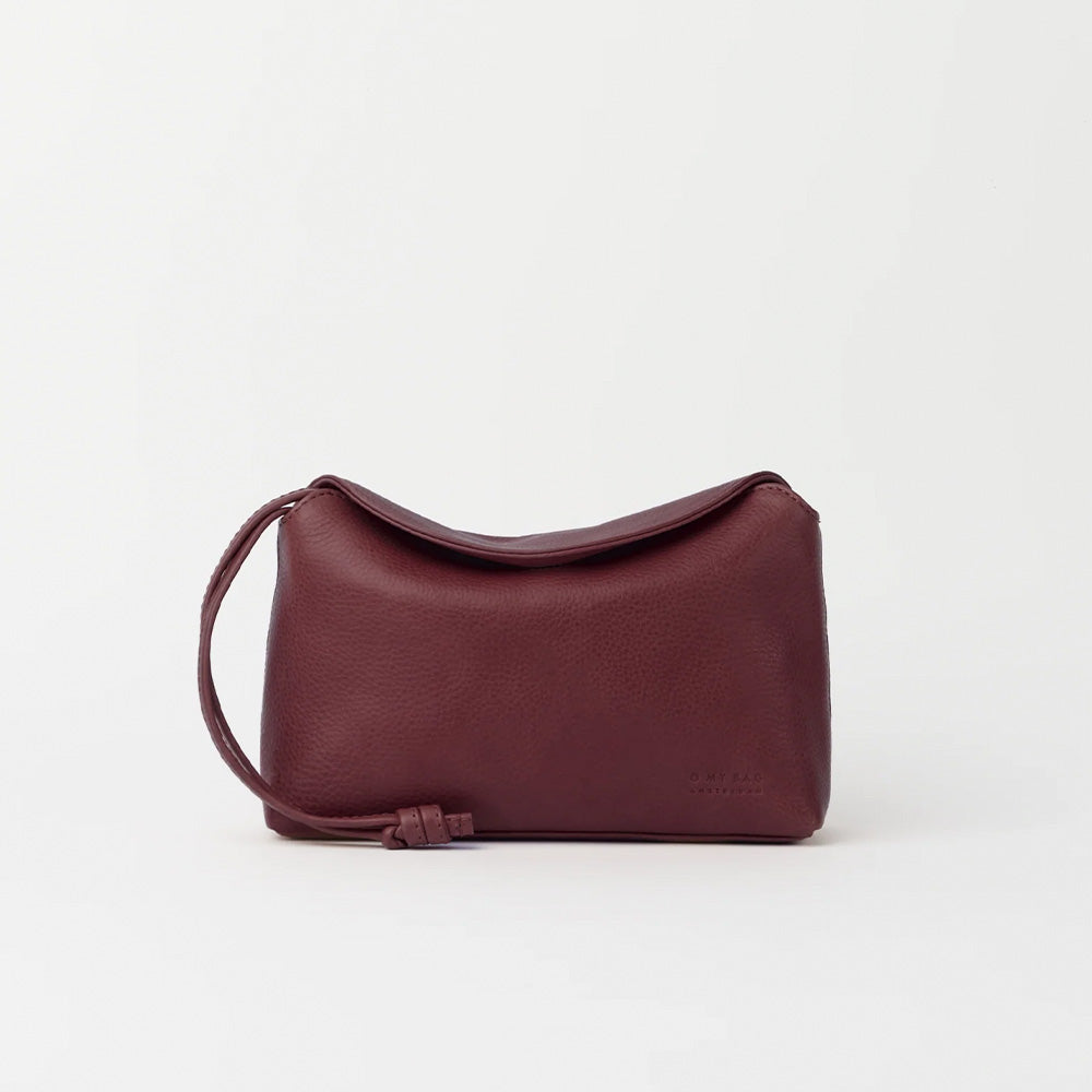 Bolso Sienna Mini Soft Grain Leather Dark Cherry